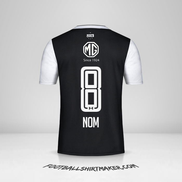 Maillot Colo Colo 2018 Extérieur -  nom - 8