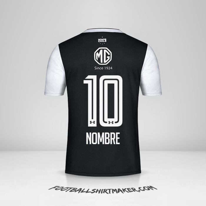 Jersey Colo Colo 2018 Visita -  nombre - 10