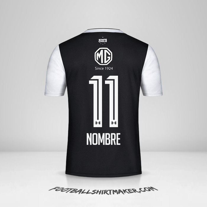 Jersey Colo Colo 2018 Visita -  nombre - 11