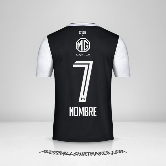 Jersey Colo Colo 2018 Visita -  nombre - 7