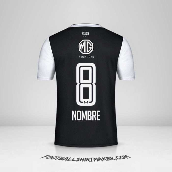 Camiseta Colo Colo 2018 Visita -  nombre - 8