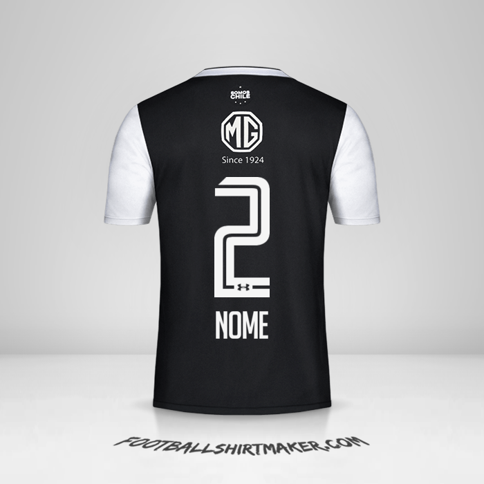 Maglia Colo Colo 2018 Seconda -  nome - 2