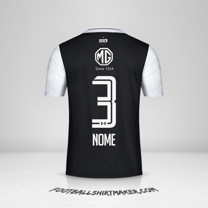 Camisola Colo Colo 2018 Alternativa -  nome - 3