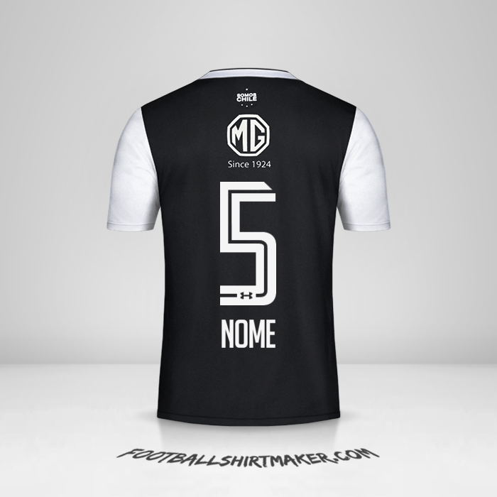 Camisola Colo Colo 2018 Alternativa -  nome - 5