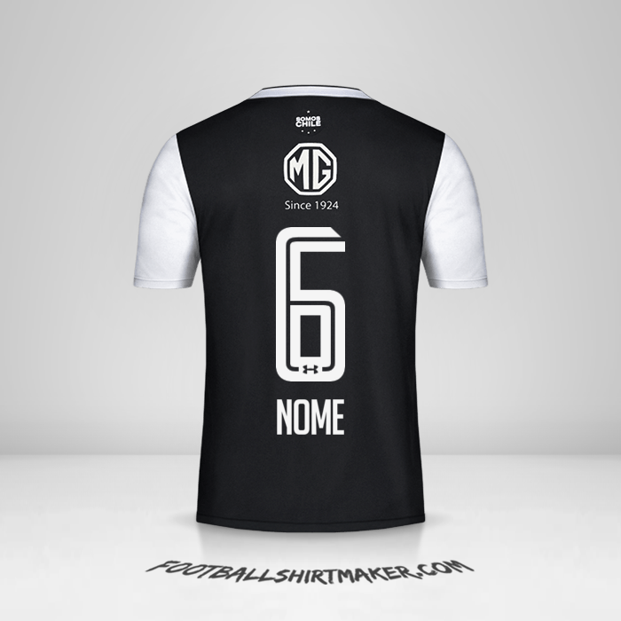 Camisa Colo Colo 2018 Alternativa -  nome - 6
