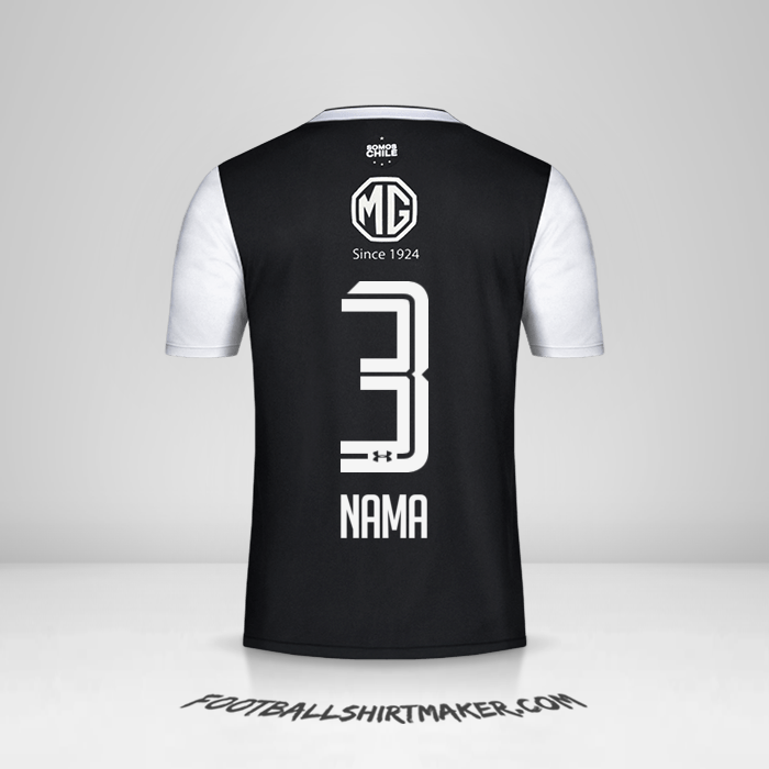 Jersey Colo Colo 2018 Alternatif -  nama - 3