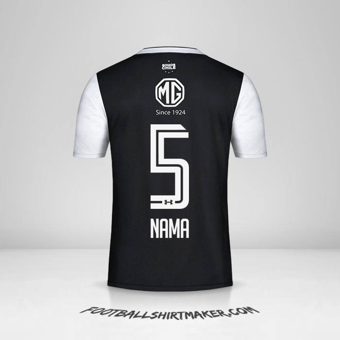 Jersey Colo Colo 2018 Alternatif -  nama - 5