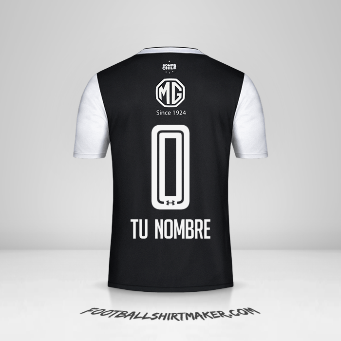 Jersey Colo Colo 2018 II -  tu nombre - 0