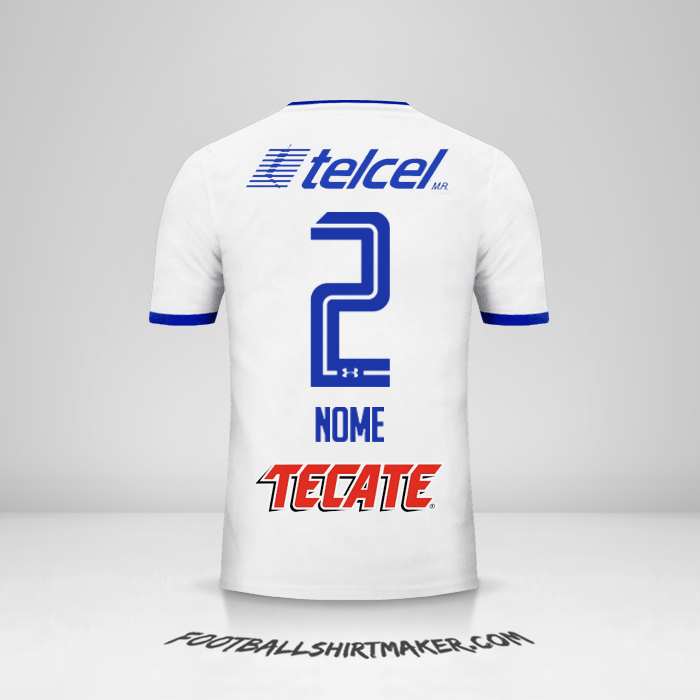 Maglia Cruz Azul 2017/18 Seconda -  nome - 2