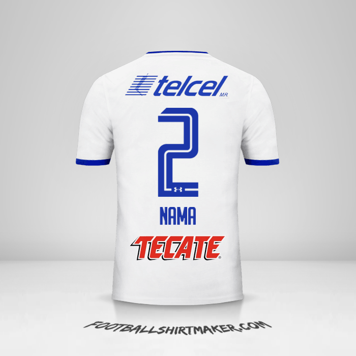 Jersey Cruz Azul 2017/18 Alternatif -  nama - 2