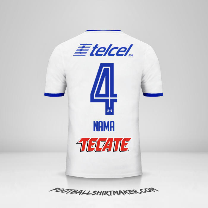 Jersey Cruz Azul 2017/18 Alternatif -  nama - 4