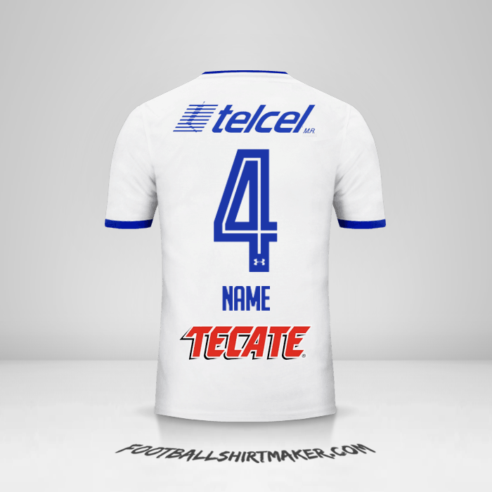 Shirt Cruz Azul 2017/18 Away -  name - 4