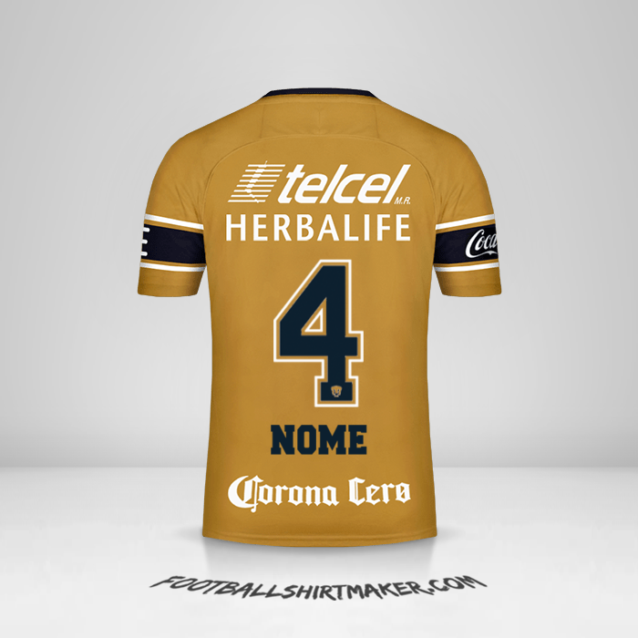 Maglia Pumas UNAM 2017/18 Terza -  nome - 4