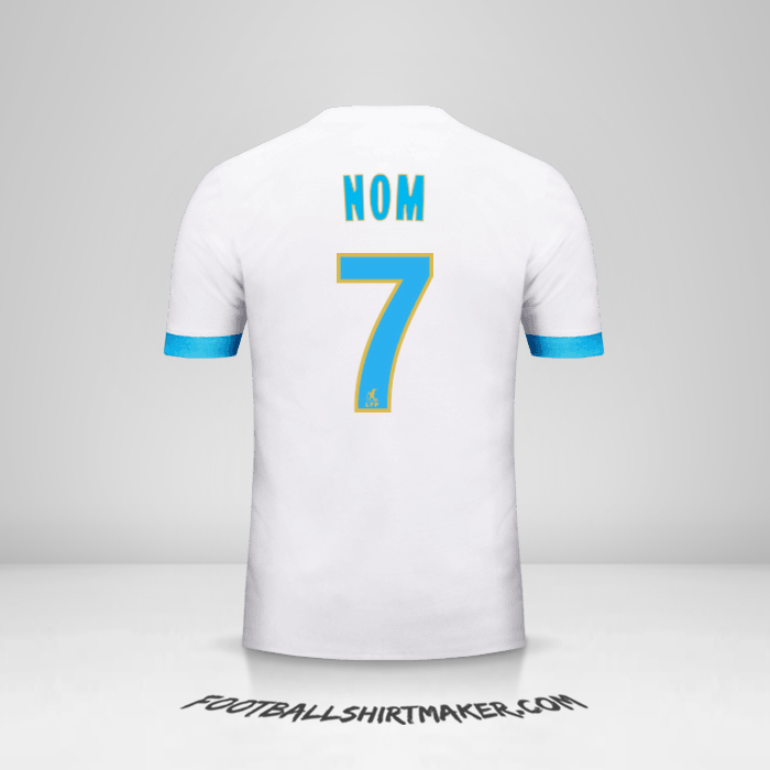 Maillot Olympique de Marseille 2017/18 -  nom - 7