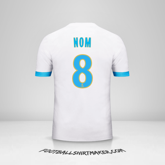 Maillot Olympique de Marseille 2017/18 -  nom - 8
