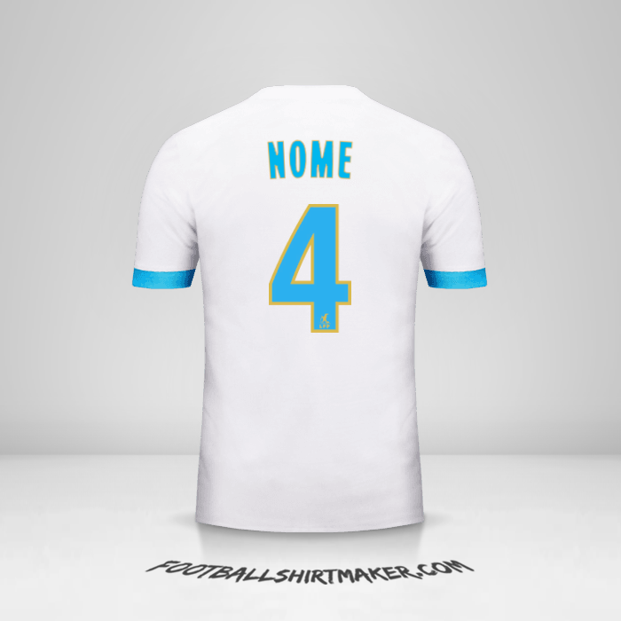 Maglia Olympique de Marseille 2017/18 -  nome - 4