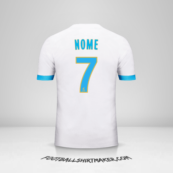 Camisola Olympique de Marseille 2017/18 -  nome - 7