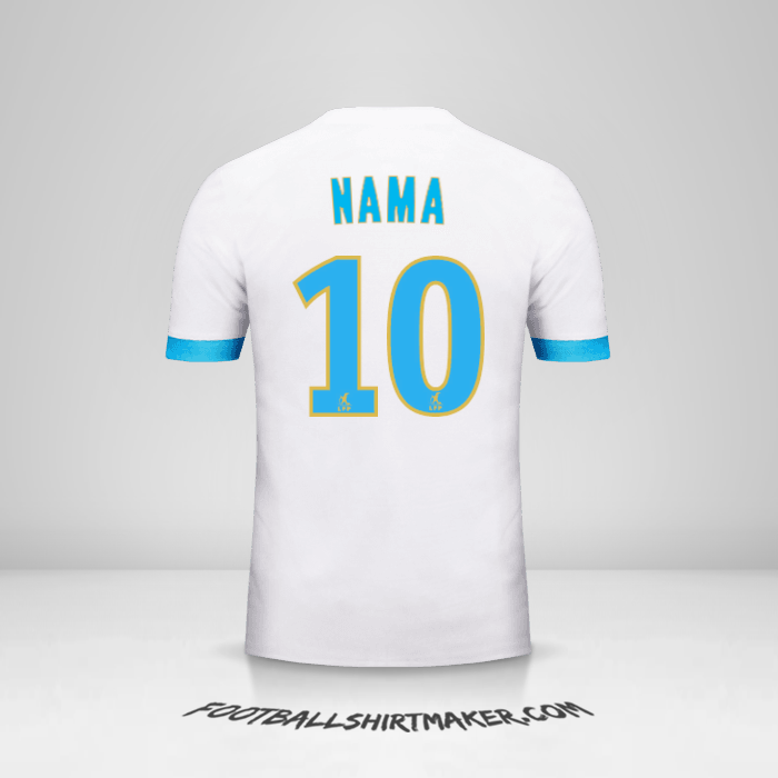 Jersey Olympique de Marseille 2017/18 -  nama - 10