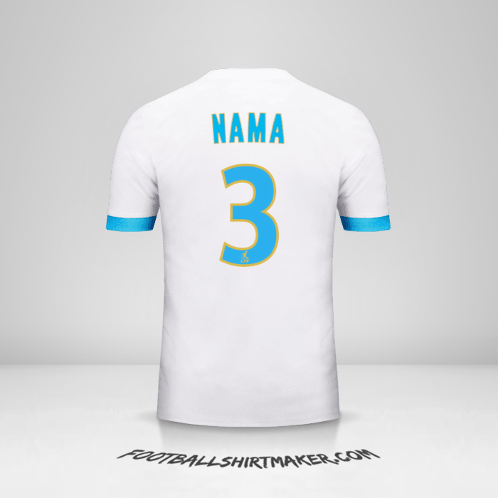 Jersey Olympique de Marseille 2017/18 -  nama - 3