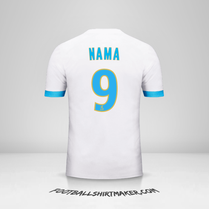 Jersey Olympique de Marseille 2017/18 -  nama - 9