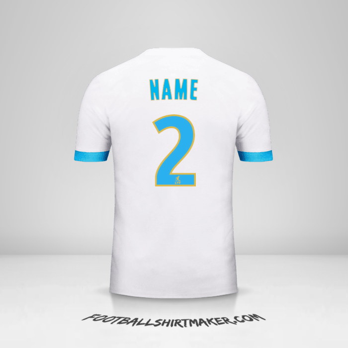 Shirt Olympique de Marseille 2017/18 -  name - 2