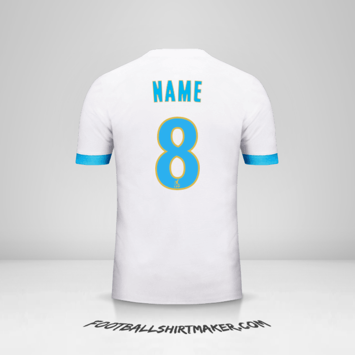 Shirt Olympique de Marseille 2017/18 -  name - 8