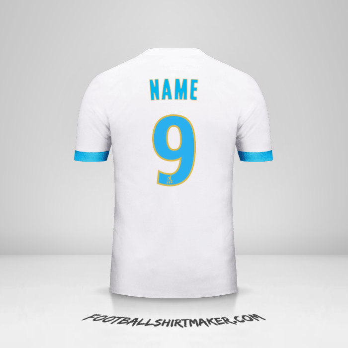 Trikot Olympique de Marseille 2017/18 -  name - 9