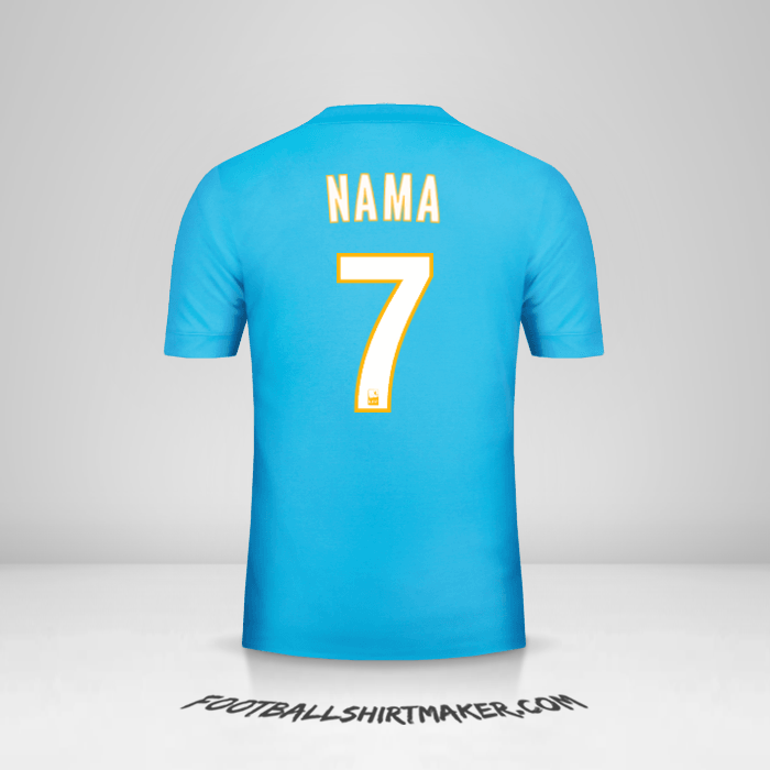 Jersey Olympique de Marseille 2017/18 Alternatif -  nama - 7