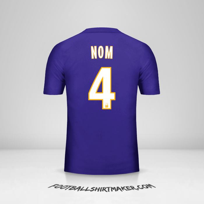 Maillot Olympique de Marseille 2017/18 Troisième -  nom - 4