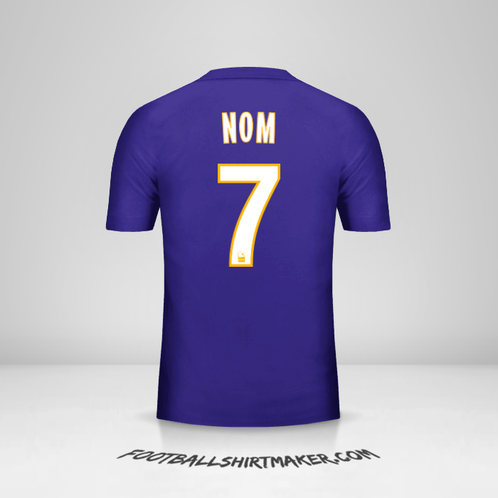 Maillot Olympique de Marseille 2017/18 Troisième -  nom - 7