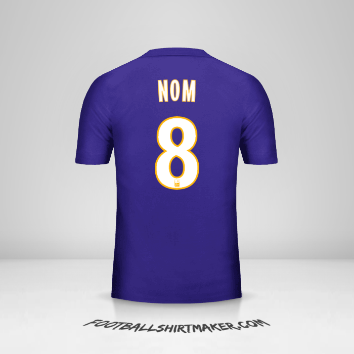 Maillot Olympique de Marseille 2017/18 Troisième -  nom - 8