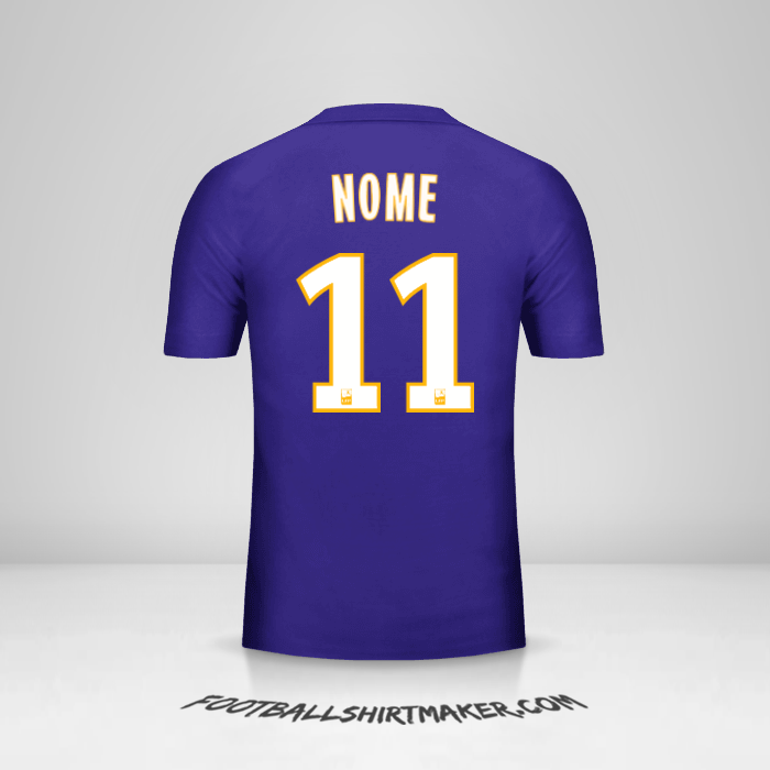 Camisa Olympique de Marseille 2017/18 Terceira -  nome - 11
