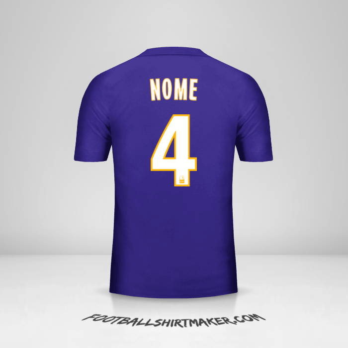 Camisola Olympique de Marseille 2017/18 Terceira -  nome - 4