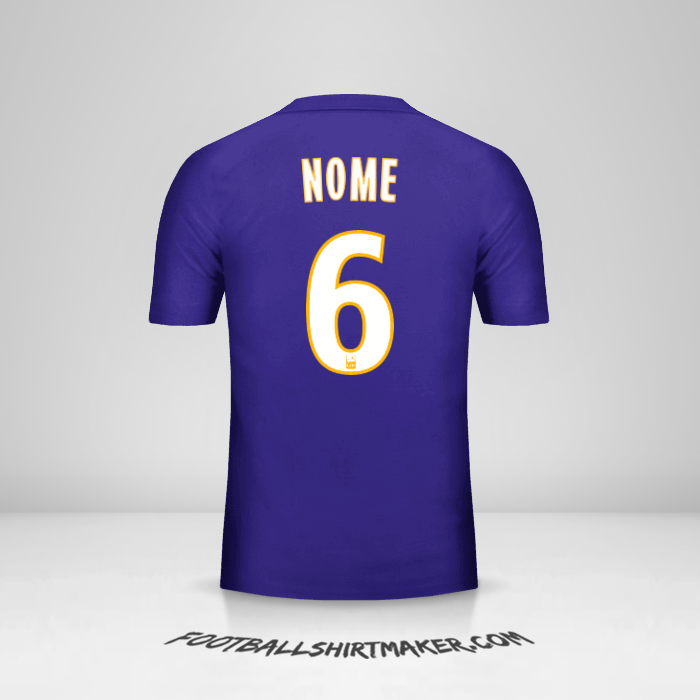 Camisola Olympique de Marseille 2017/18 Terceira -  nome - 6