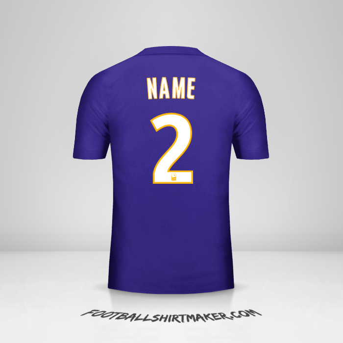 Trikot Olympique de Marseille 2017/18 Dritte -  name - 2