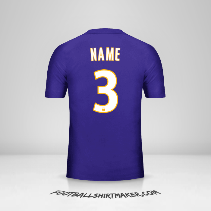 Shirt Olympique de Marseille 2017/18 Third -  name - 3