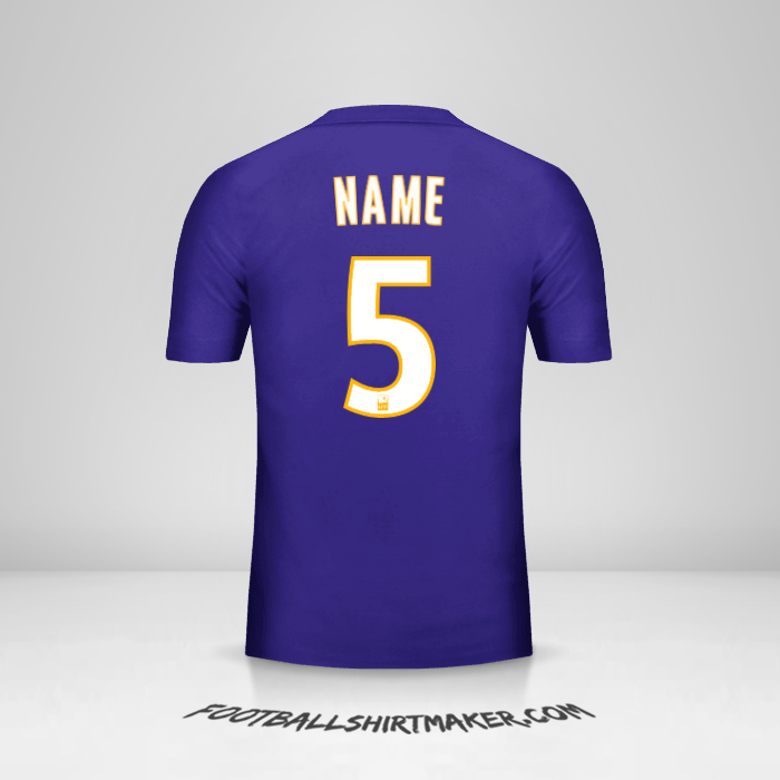 Shirt Olympique de Marseille 2017/18 Third -  name - 5