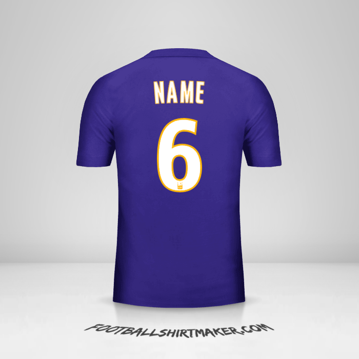 Shirt Olympique de Marseille 2017/18 Third -  name - 6