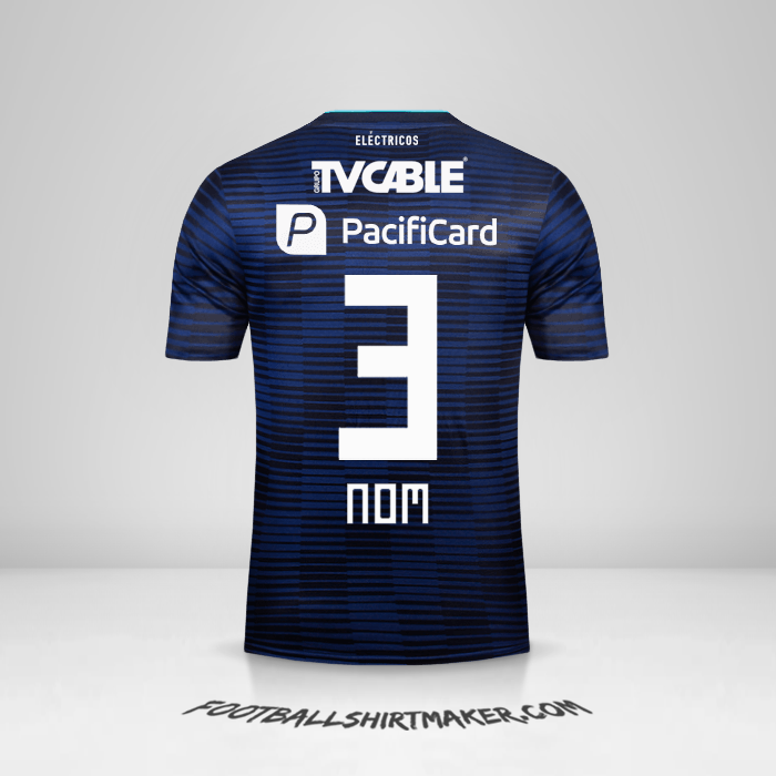 Maillot Emelec 2018 Extérieur -  nom - 3