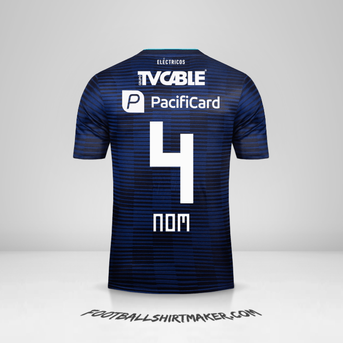 Maillot Emelec 2018 Extérieur -  nom - 4