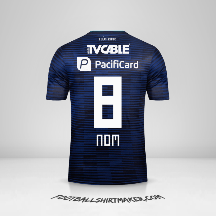 Maillot Emelec 2018 Extérieur -  nom - 8