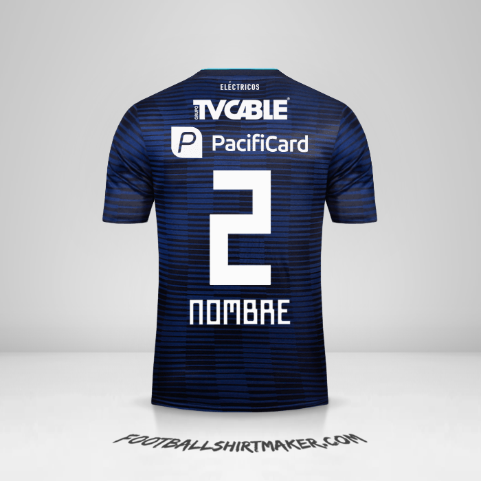 Jersey Emelec 2018 Visita -  nombre - 2