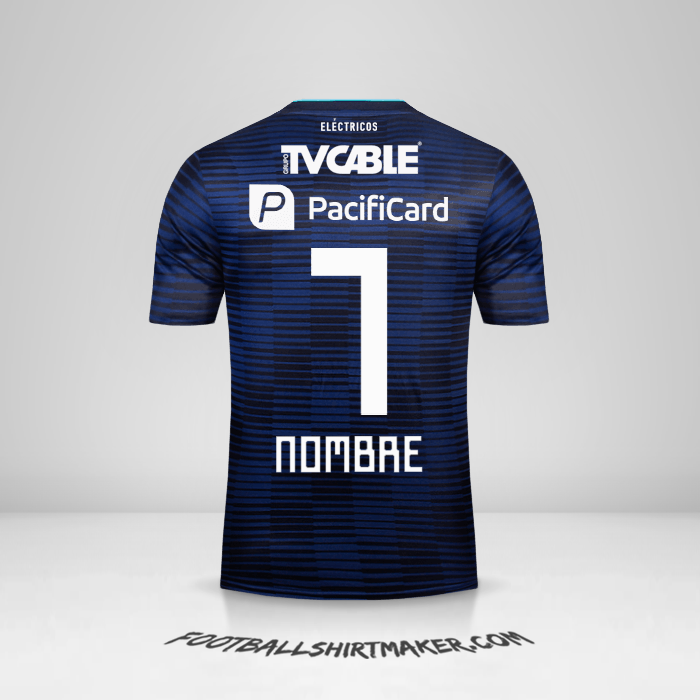 Jersey Emelec 2018 Visita -  nombre - 7
