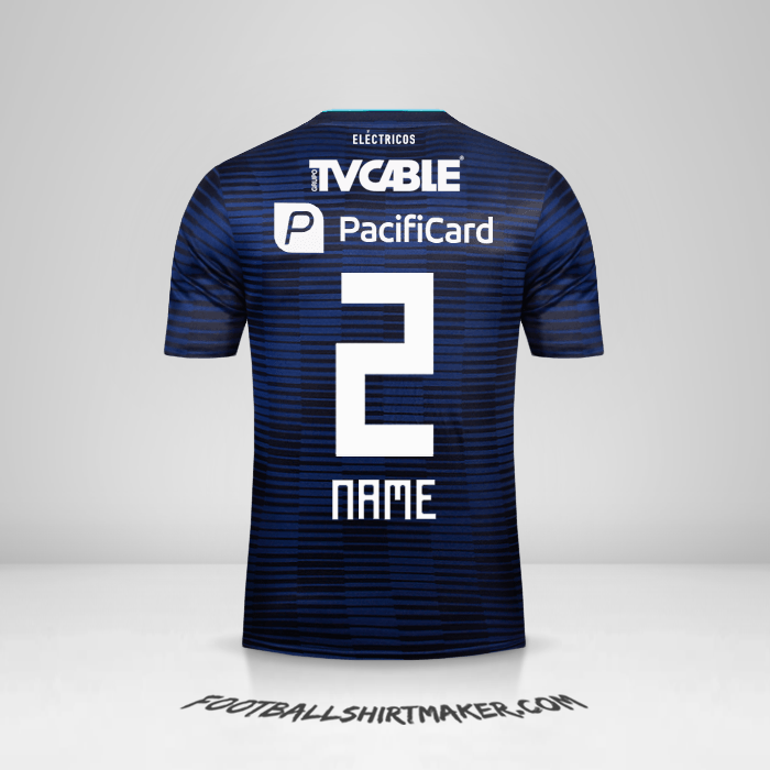 Jersey Emelec 2018 Away -  name - 2