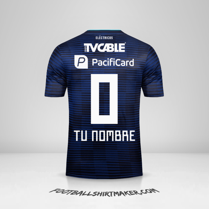 Camiseta Emelec 2018 II -  tu nombre - 0