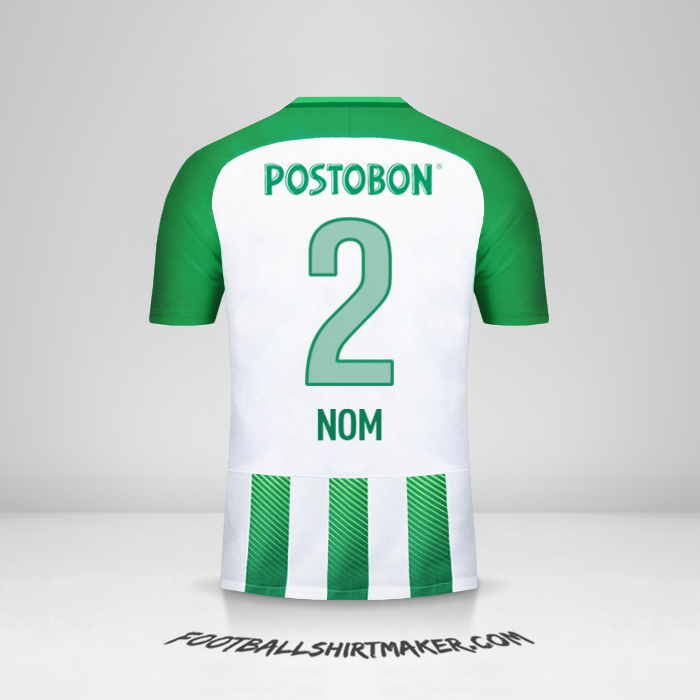 Maillot Atletico Nacional 2018 -  nom - 2