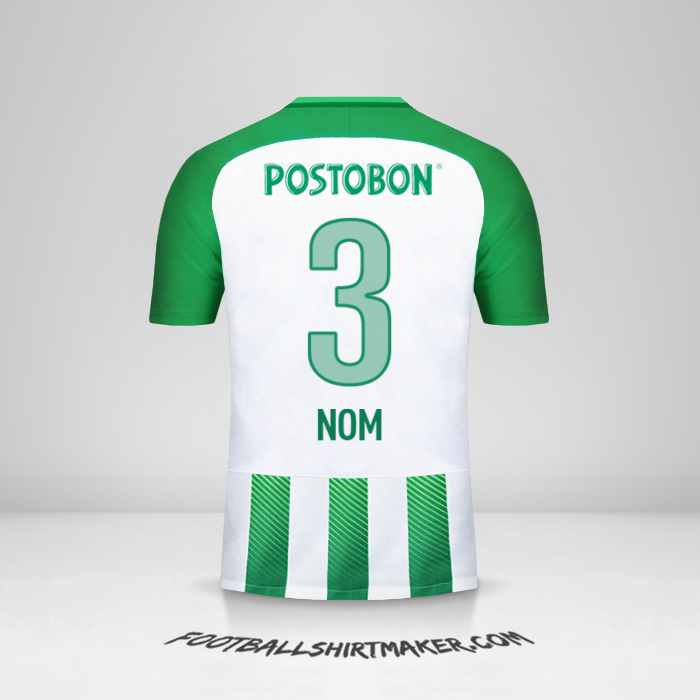 Maillot Atletico Nacional 2018 -  nom - 3