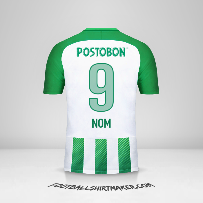 Maillot Atletico Nacional 2018 -  nom - 9