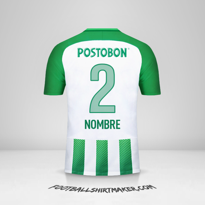 Jersey Atletico Nacional 2018 -  nombre - 2