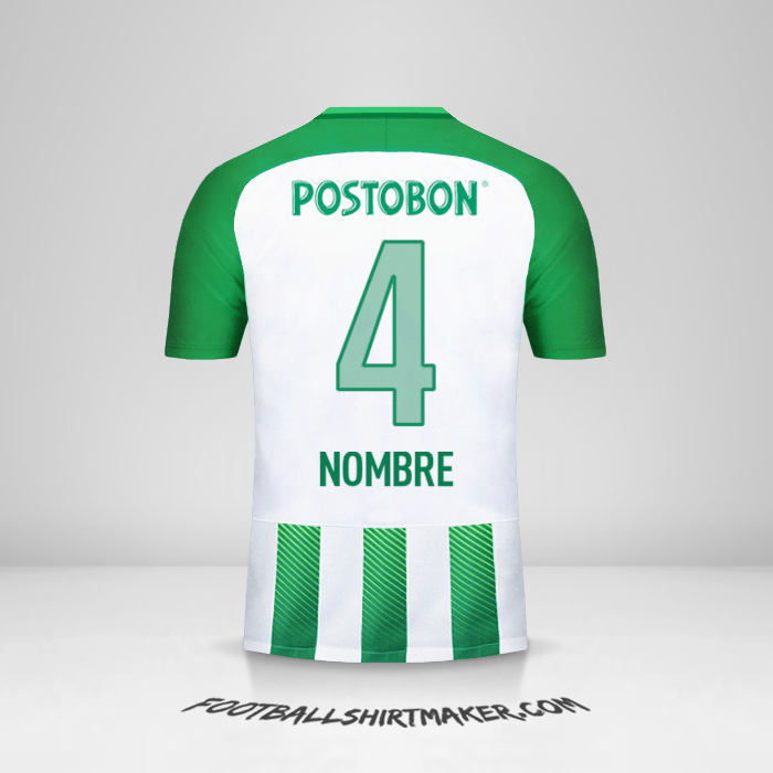Jersey Atletico Nacional 2018 -  nombre - 4